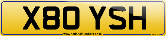X80 YSH