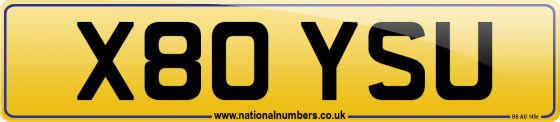 X80 YSU