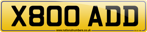 X800 ADD