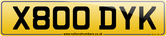 X800 DYK