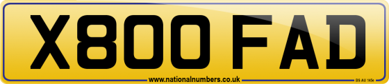 X800 FAD