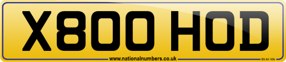 X800 HOD