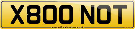 X800 NOT