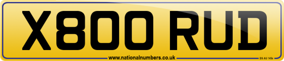 X800 RUD