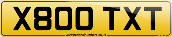 X800 TXT