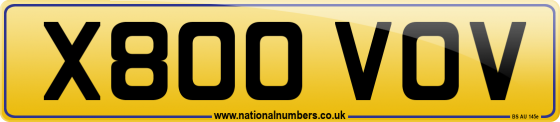 X800 VOV