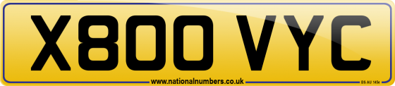X800 VYC