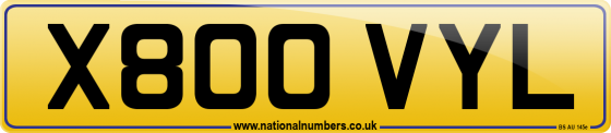 X800 VYL