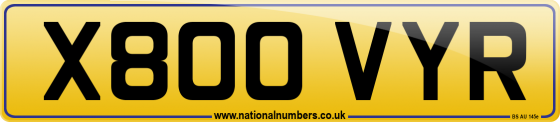 X800 VYR