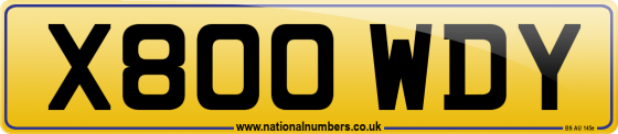 X800 WDY