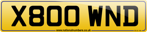 X800 WND