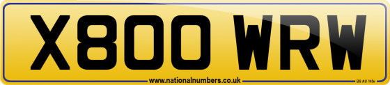 X800 WRW