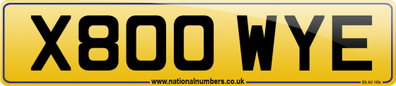 X800 WYE
