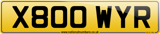 X800 WYR