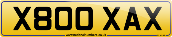 X800 XAX