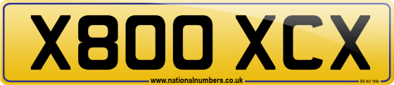 X800 XCX