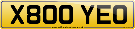 X800 YEO