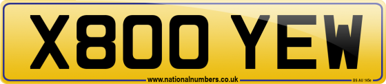 X800 YEW
