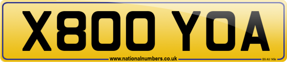 X800 YOA