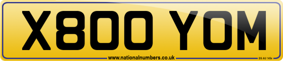 X800 YOM