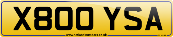X800 YSA
