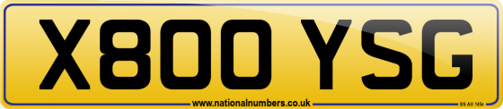 X800 YSG