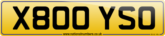 X800 YSO