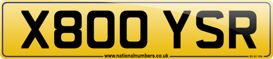 X800 YSR