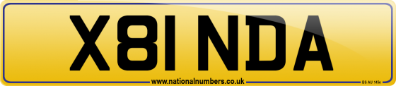 X81 NDA
