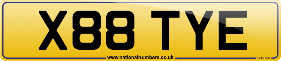 X88 TYE