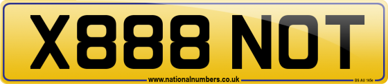 X888 NOT