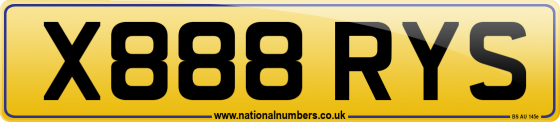 X888 RYS