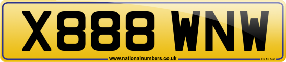 X888 WNW