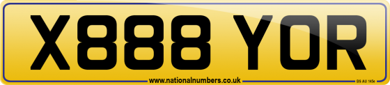 X888 YOR