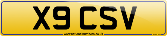 X9 CSV
