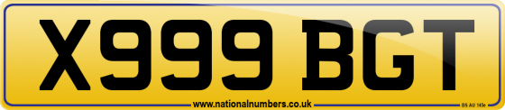 X999 BGT