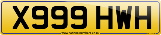 X999 HWH