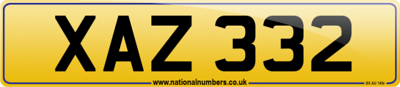 XAZ 332