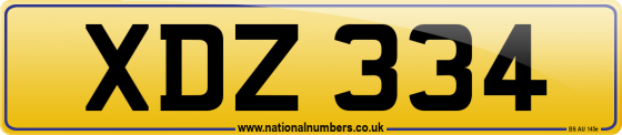 XDZ 334