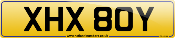 XHX 80Y