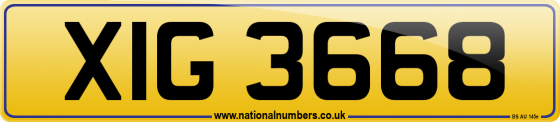 XIG 3668
