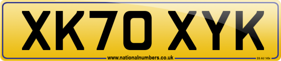 XK70 XYK