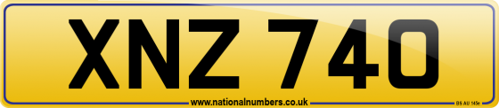 XNZ 740