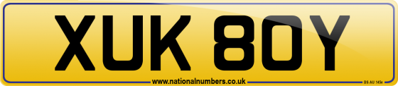 XUK 80Y