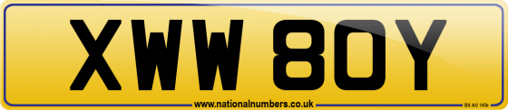 XWW 80Y