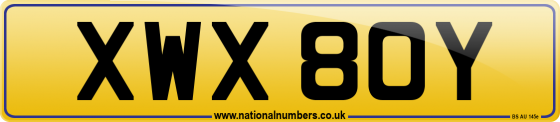 XWX 80Y