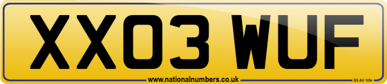 XX03 WUF