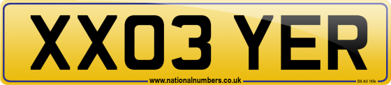 XX03 YER