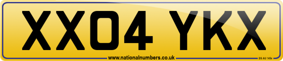 XX04 YKX