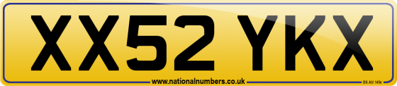 XX52 YKX